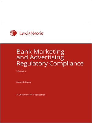 cover image of Bank Marketing and Advertising: Regulatory Compliance
